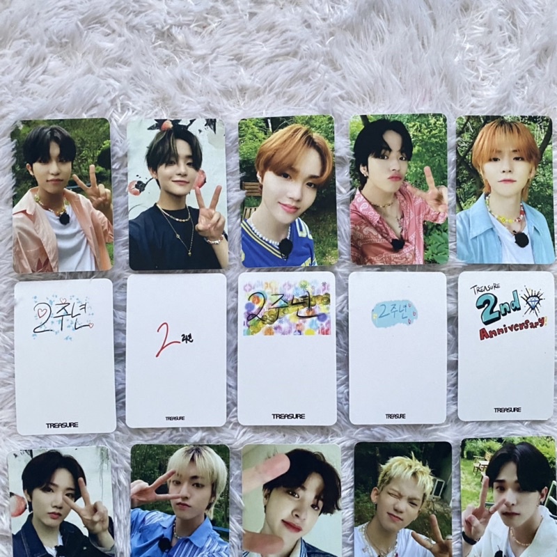 PHOTOCARD TREASURE TMAP SPECIAL 2nd ANNIVERSARY