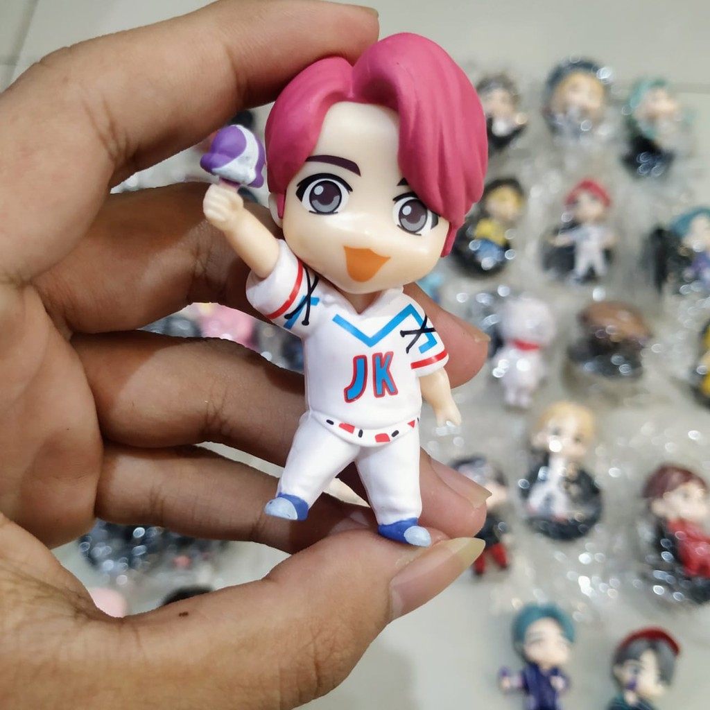 (RANDOM) STAND FIGURE PAJANGAN FIGURAN BTS BT21 KPOP ARMY BANGTAN BOYS ECERAN