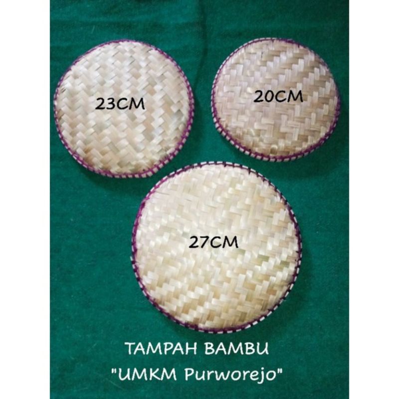 Tampah Bambu Kecil Untuk Piring tempat saji bisa | Tampah Bambu mini tampah bambu murah | Nyiru bamb