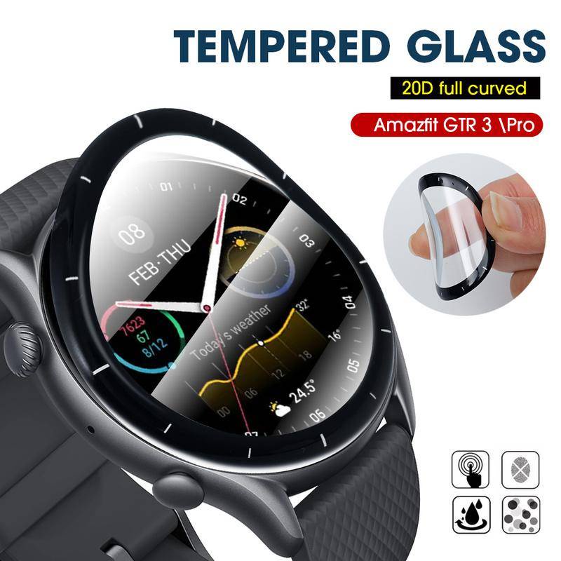 Film Pelindung Layar Smartwatch Huami Amazfit GTR 3 Pro 20D Curved