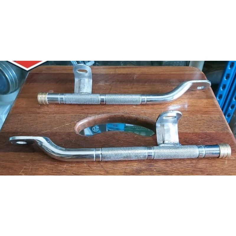 Begel panjang CB full besi motif bubut kartel crum