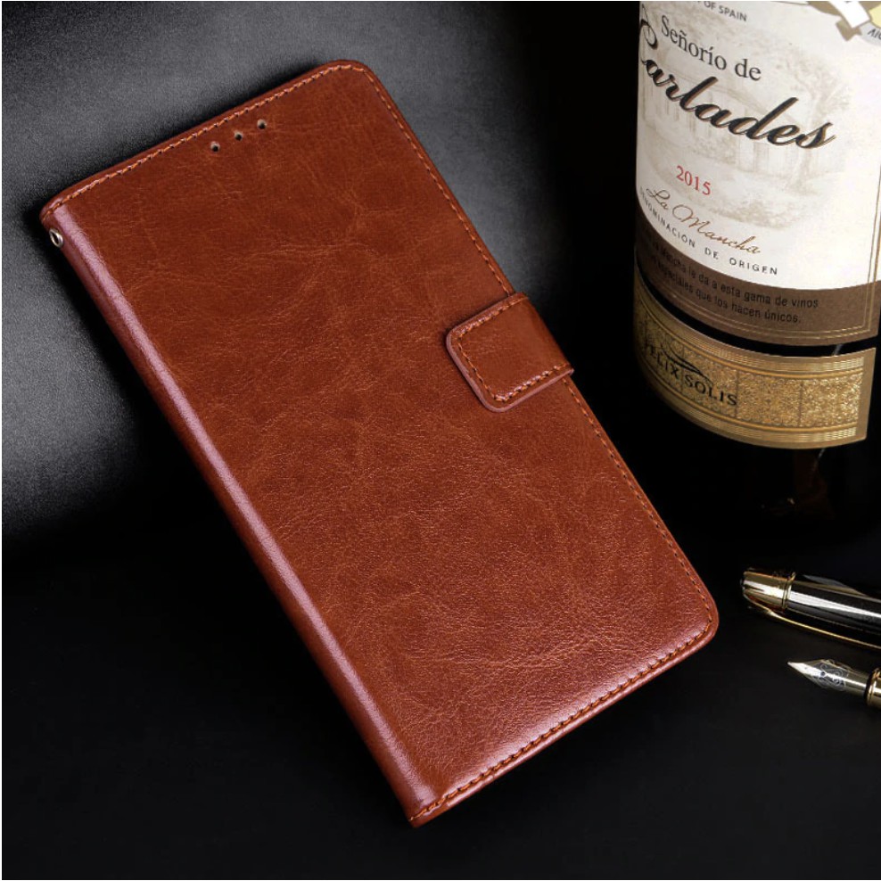 Oppo F5 wallet case leather cover