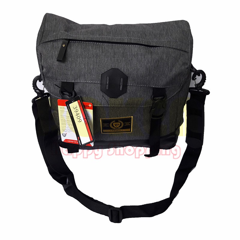 Tas Selempang Palazzo 39409 Grey Tas Pria/Wanita