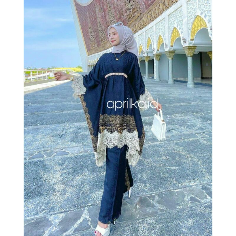 Set Mecca baju pesta baju kondangan baju lebaran couple batik viscose jupri palembang