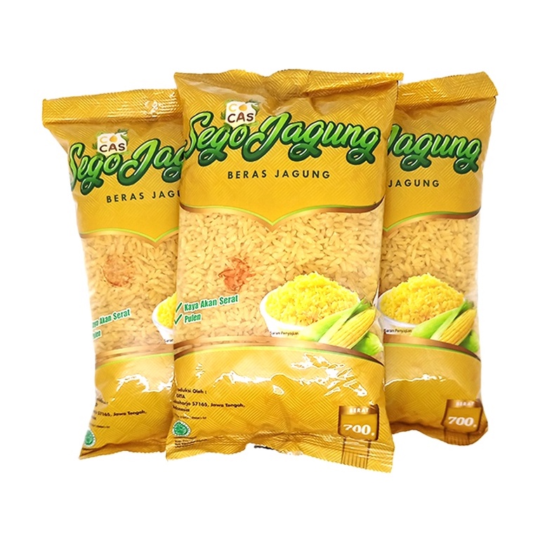 Sego Jagung 700gr Rendah Kalori | Beras Jagung Alami