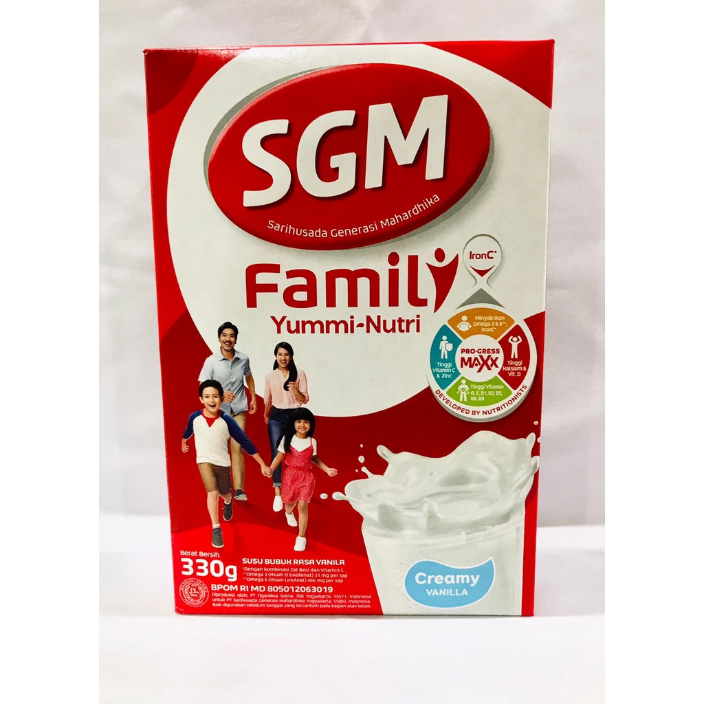 

SGM Family Yummi-Nutri Vanila, 330gr