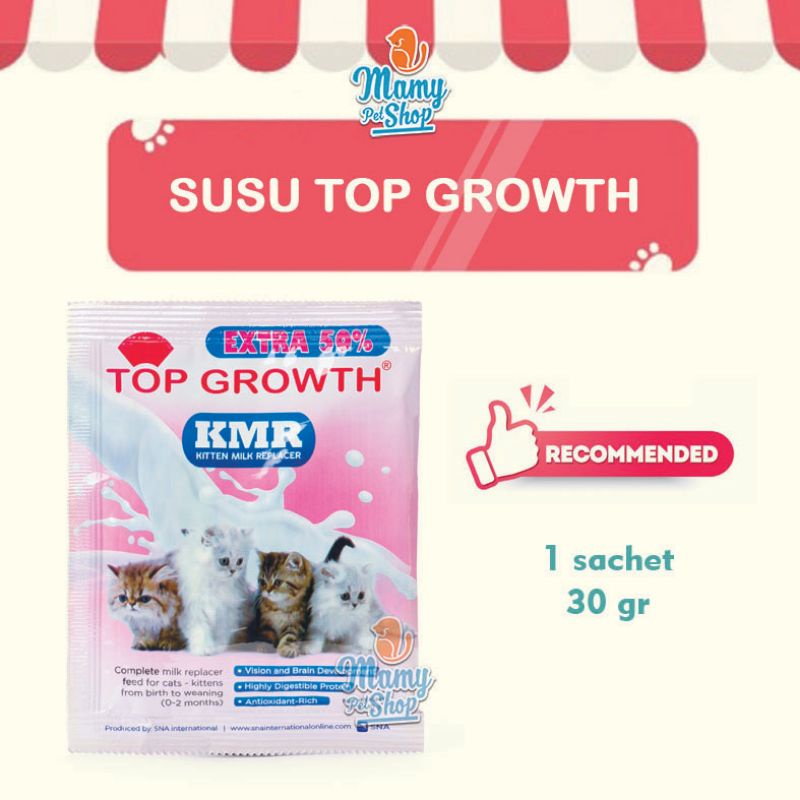 SUSU TOP GROWTH SACHET 30 gr