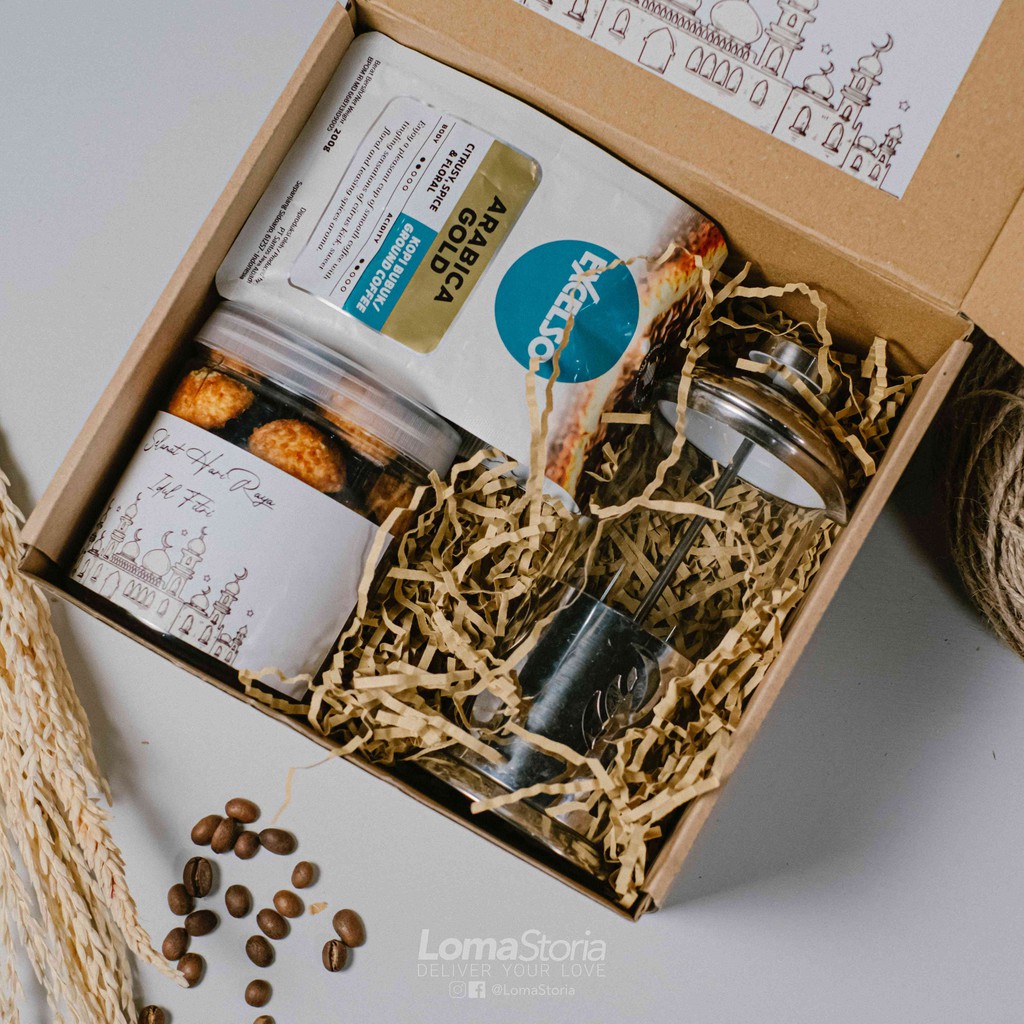 Set Coffee Hampers Parcel Lebaran Idul Fitri 2020 LS21 lomastoria