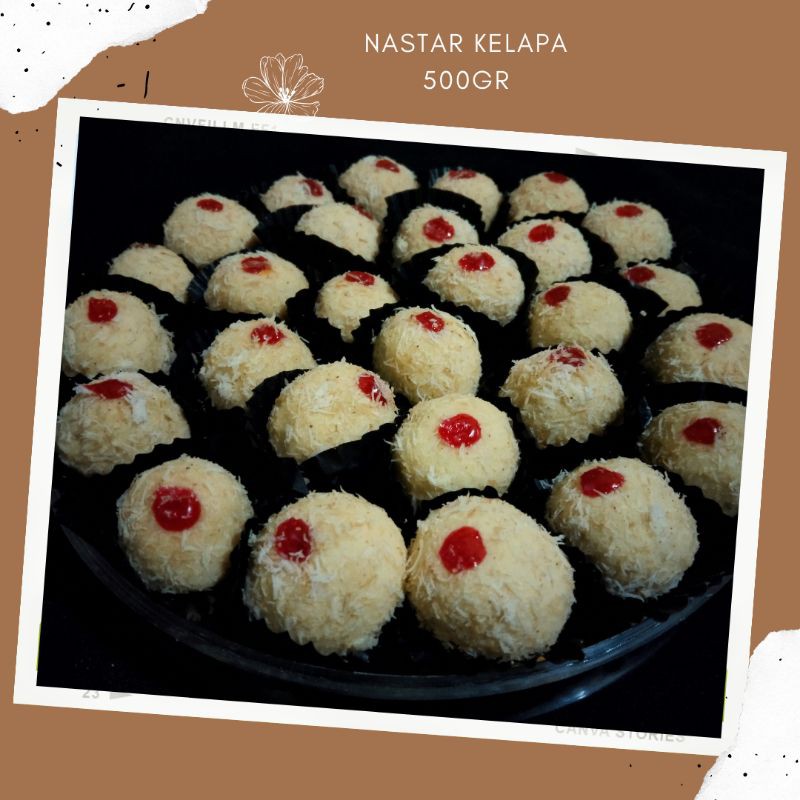 

Nastar Kelapa Lembut Lumer Enak Homemade 500gr