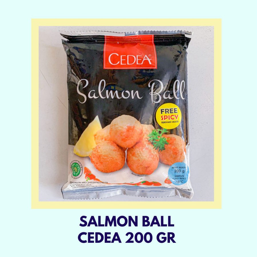 Salmon Ball 200 gr Produk Cedea