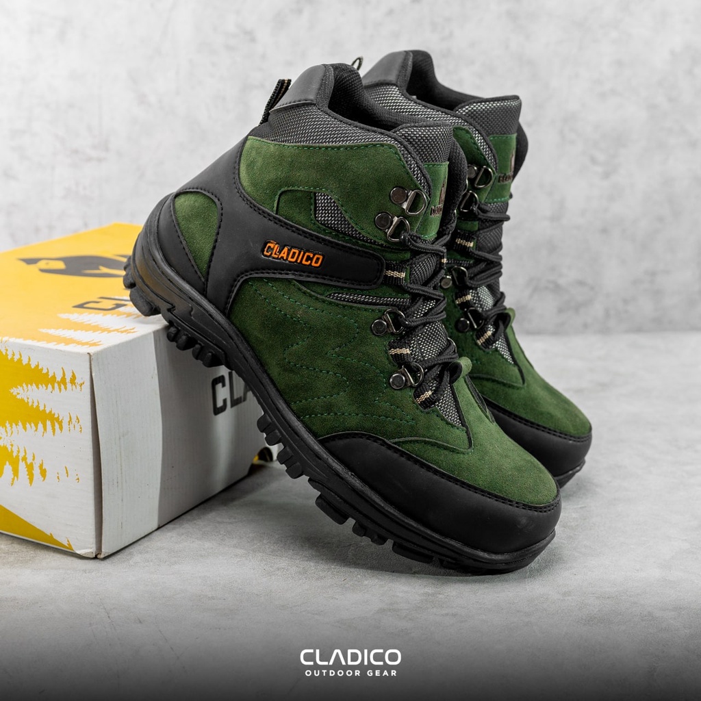 Sepatu Pria Cladico Safety Orion Tinggi Ujung Besi Boot Kerja Lapangan High Quality Sefty Cowok