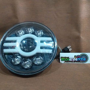 LAMPU DEPAN DAYMAKER HJG 7 CYCLOPS PCS EDIE ARTA MOTOR