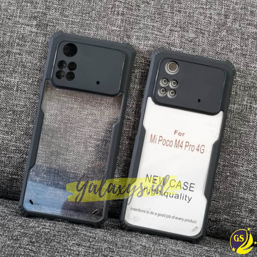 Case Bumper XUNDD Xiaomi PocoPhone Poco F1 C40 Poco M3 Pro 5G POCO M4 PRO 4G Poco X3 NFC Poco X3 Pro POCO F4 5G POCO F4 GT Poco F3 M3 Mi 11 Lite Camera Protection Case Armor Fusion Shockproof Premium Transparan Casing Mika