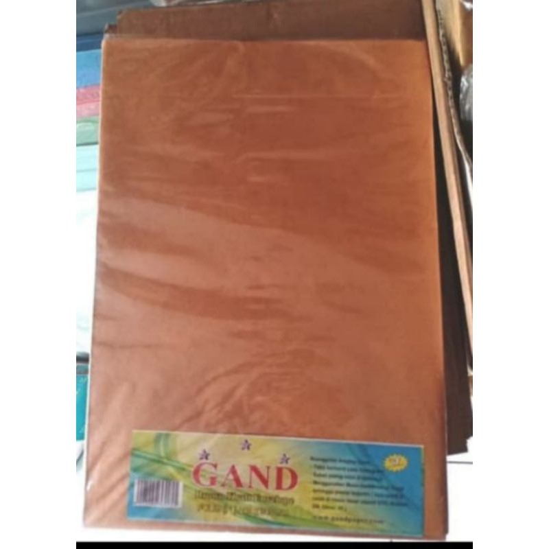 

AMPLOP COKELAT POLOS UKURAN FOLIO/F4 per PACK ISI 100