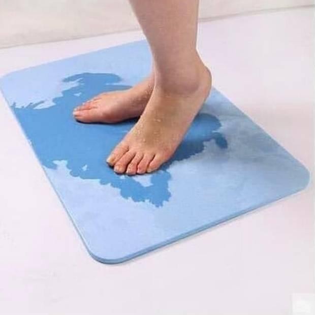 Diatomite Bath Mat Anti Licin/Keset Kaki Diatomite Cepat kering/Keset kaki anti licin