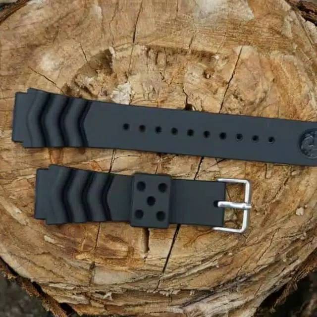 RUBBER STRAP TALI JAM SEIKO DIVER 22MM TALI JAM TANGAN SEIKO DIVER