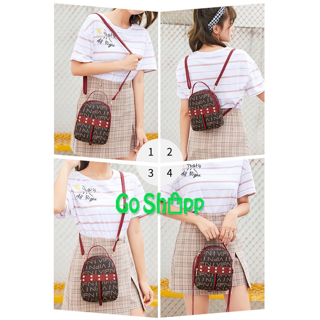 Tas Wanita Multi Fungsi Sling Bag dan Backpack - Tas Wanita Fashion Korea Import High Quality [SL16]