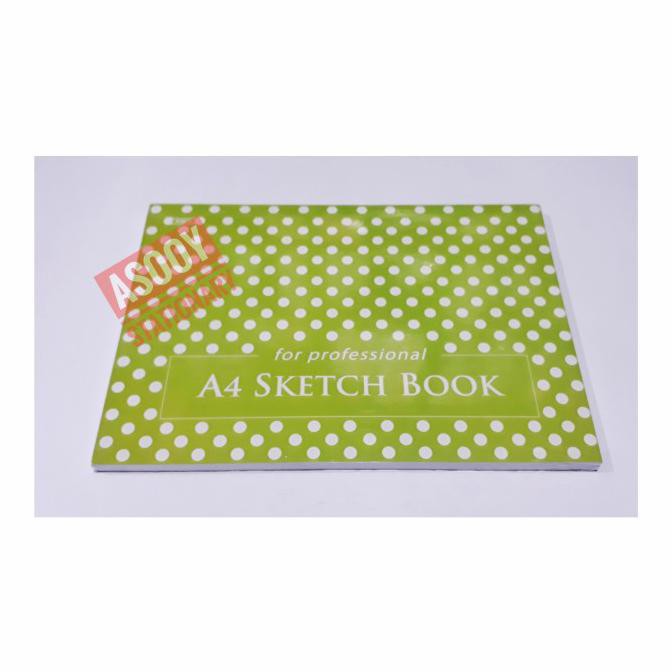 

Spesial Sketch Book A4 Kiky Motif Simple Circle - Hijau Muda Hot Sale
