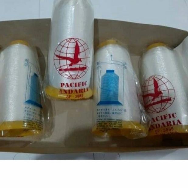 ✪ PACIFIC ANDARIA BENANG SENAR KENUR NYLON TIPIS TRANPARAN BENING UNTUK JAHIT MENJAHIT PAYET MOTE MU