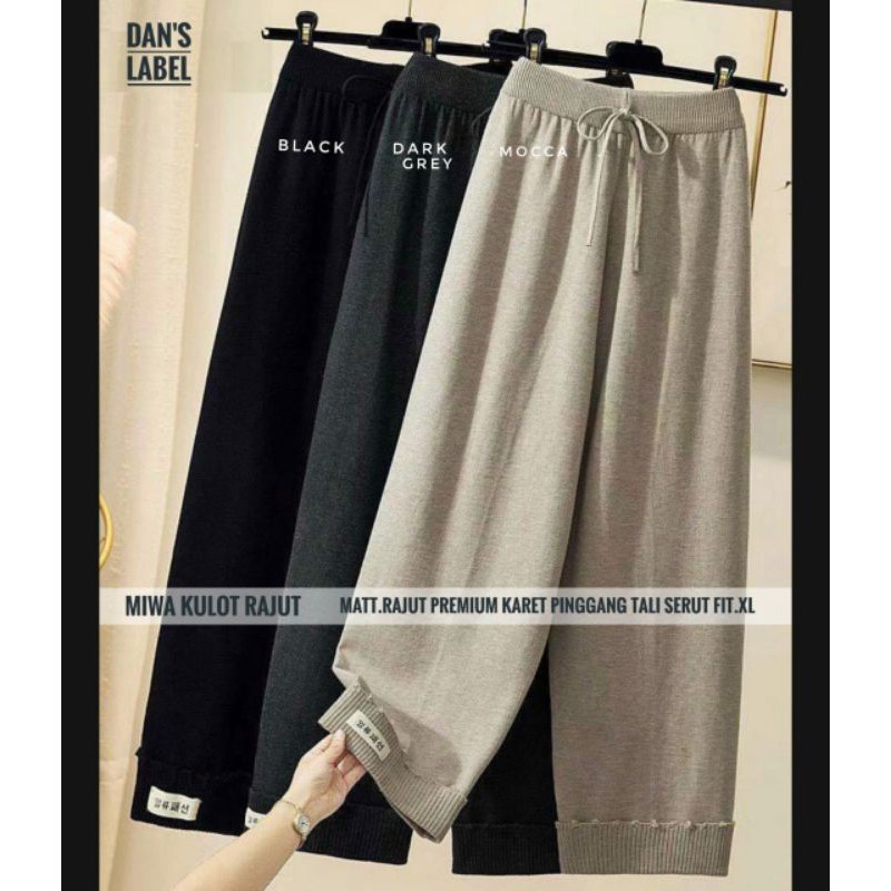 *MIWA KULOT RAJUT* BY DANS LABEL