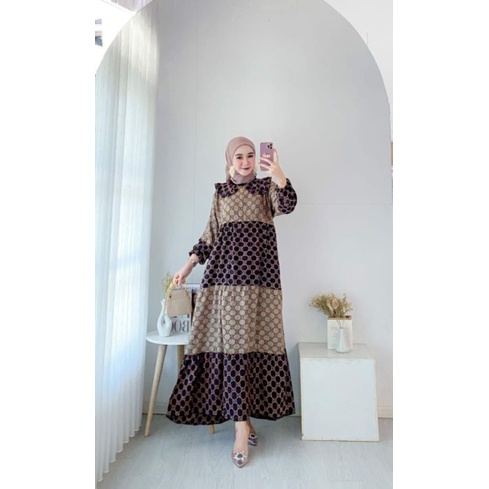 GAMIS RAYON KEKINIAN I MIDI DRES KEKINIAN I DASTER RAYON SUPER GRADE A