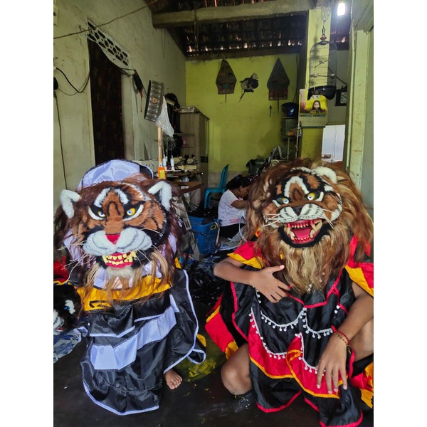 Barong Macan kucingan jaranan pentas