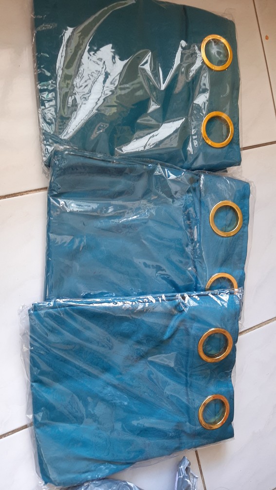  Gorden  Pintu Dan  Jendela  140x220cm 12 Lubang Smookring 