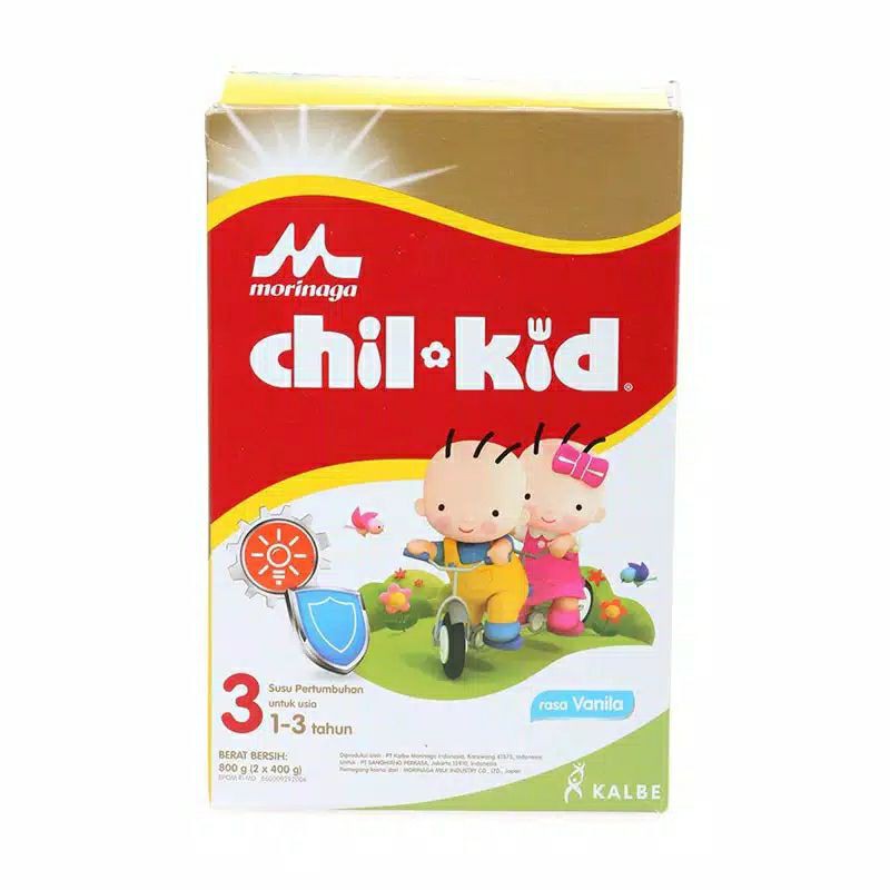 MORINAGA CHILKID 3 VANILA/MADU 800 GR