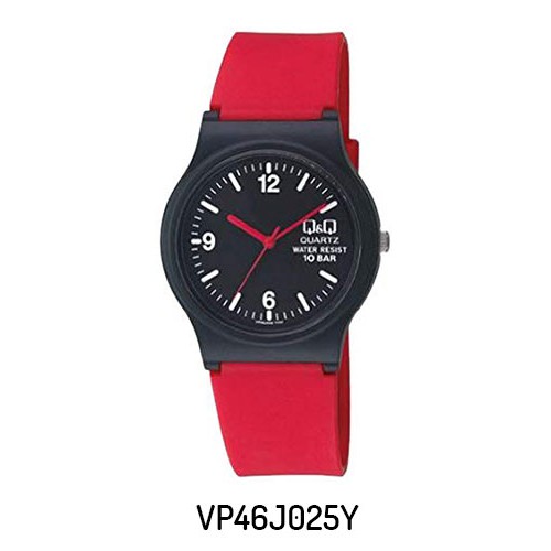 Q&amp;Q Original VP46 Series Jam Tangan Unisex - Rubber - Anti Air