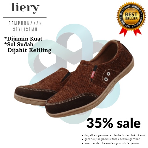 SEPATU SLIP ON PRIA CASUAL