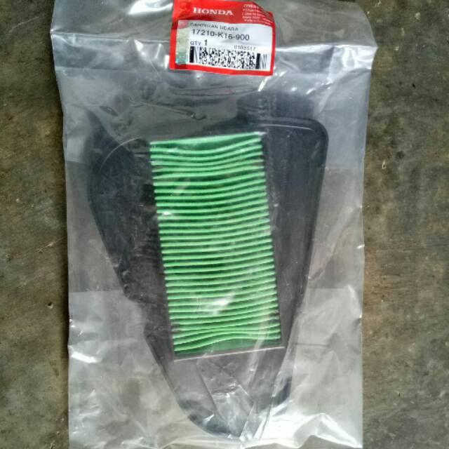 Saringan udara scoopy injeksi 17210-k16-900