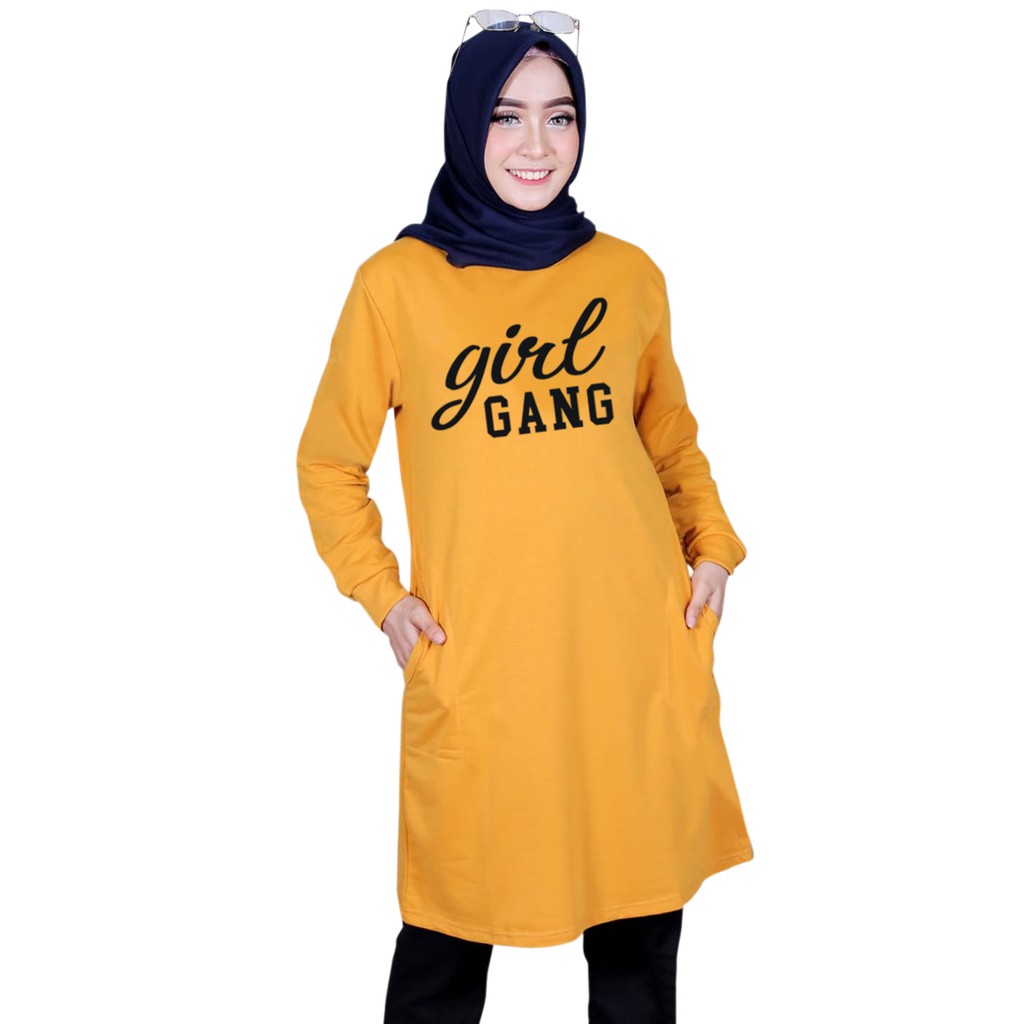 BESS - Tunik Murah Wanita / Fashion Muslim Wanita - GIRL GANG