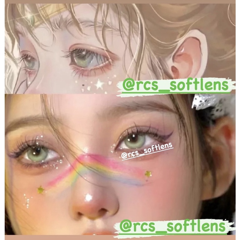 RCS✅ NEW - Softlens cosplay import Softlens Korea kpop by FRESHLADY softlens  warna biru ungu