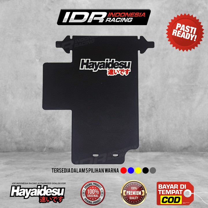 Hayaidesu Mudflap Yamaha Vixion Mud Flap Guard Karet Penahan Lumpur Motor Premium