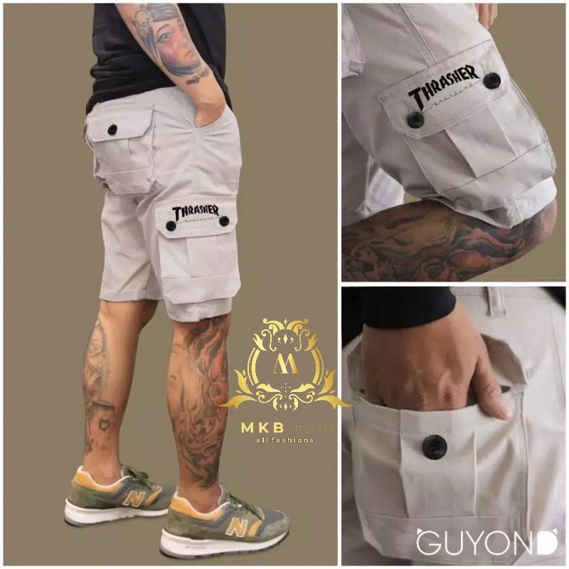 PROMO BAYAR DITEMPAT celana pendek pria CHARGO pendek terlaris Size 27-38