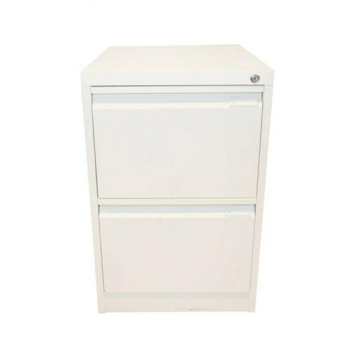

Cabinet | Lemari Arsip 2 Laci Putih White Drawer Filing Cabinet
