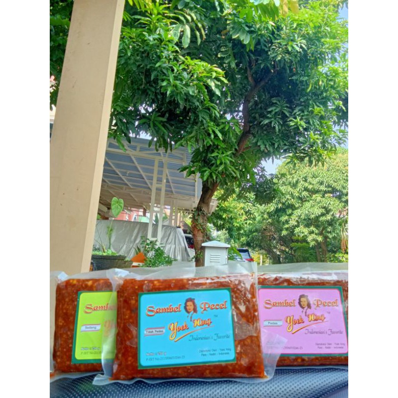 

sambal Pecel Yoek Ning Dalam Kemasan Pelastik 250 Gram