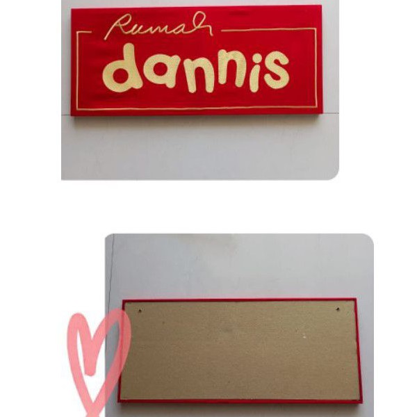 Dannis Pigura Tulisan Rumah Dannis NEW