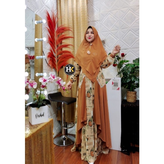 Gamis Rayya Syar'i Series by HK DERMAWAN