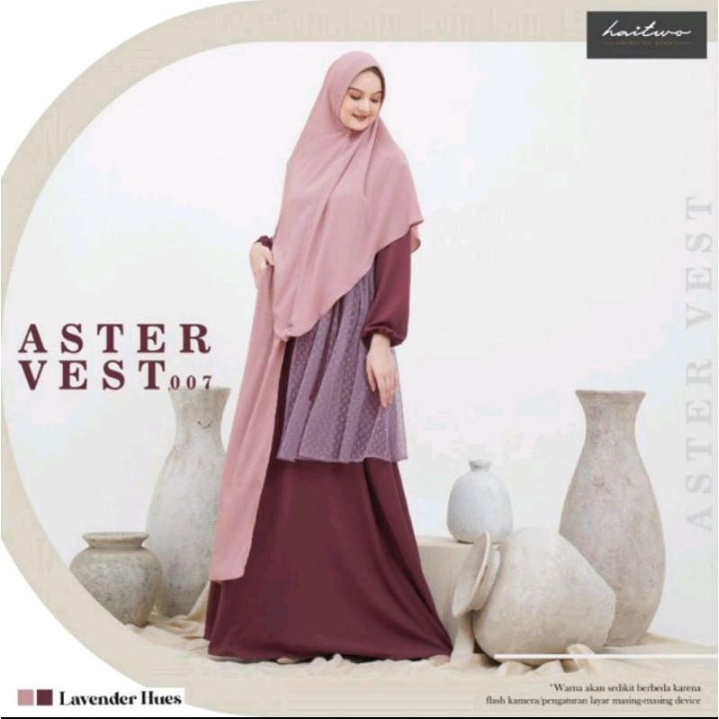 Gamis Haitwo Aster Vest 007