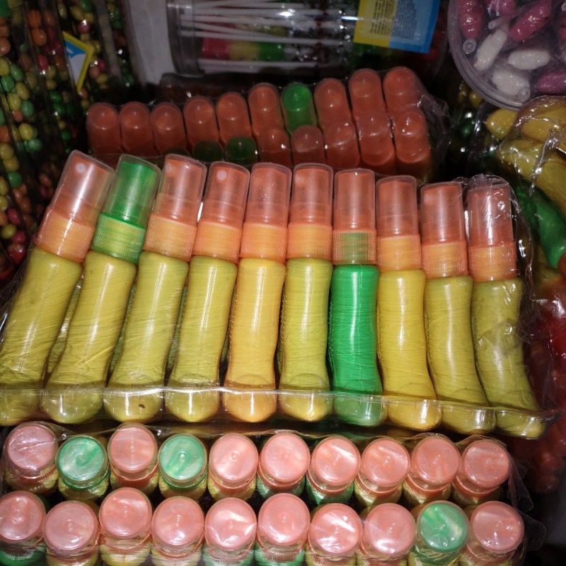 permen semprot aneka rasa buah isi 20