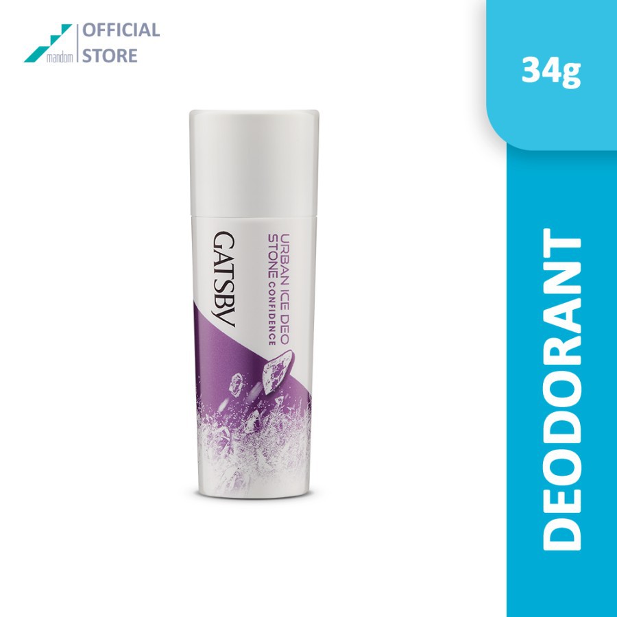 GATSBY Urban Ice Deo Stone Confidence 34grm..
