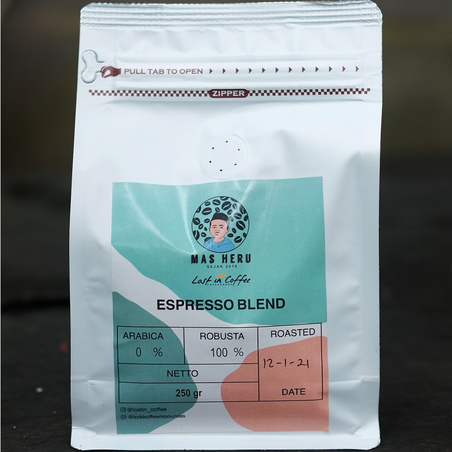 

Kopi Espresso Untuk Es Kopi Susu - Espresso Blend Mas Heru