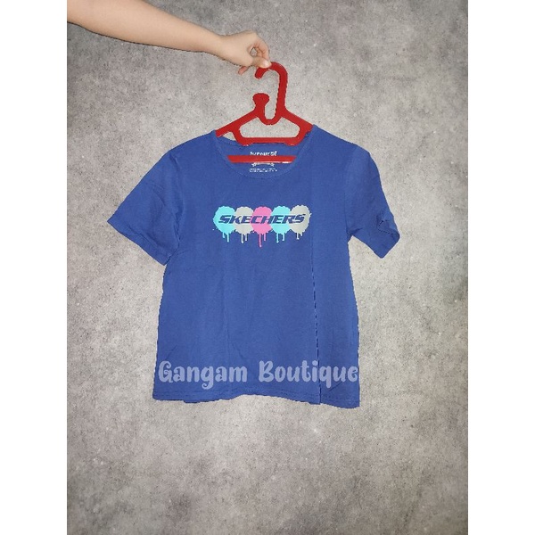 KAOS BAJU PRELOVED/SECOND/BEKAS BRANDED SKECHERS KIDS ANAK PEREMPUAN CEWEK