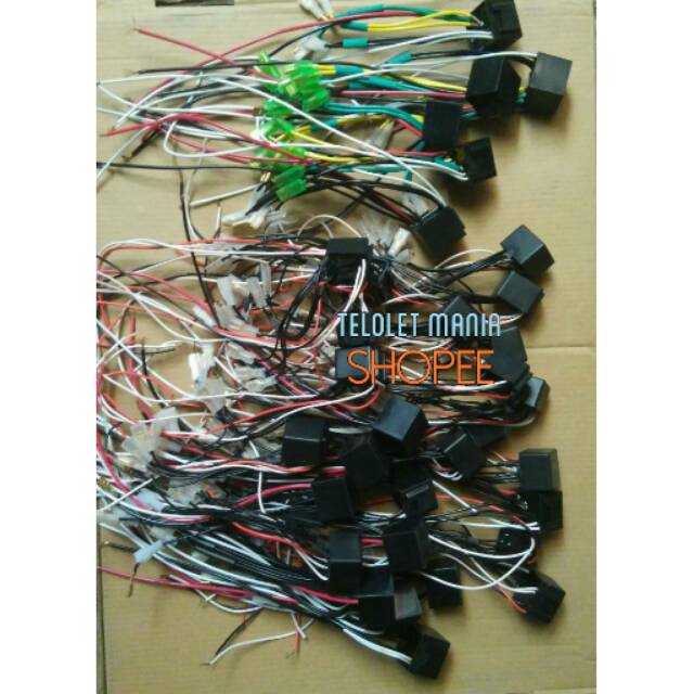 MODUL/RELAY KLAKSON TELOLET ORIGINAL UNTUK 3 CORONG 12 VOLT&24 VOLT