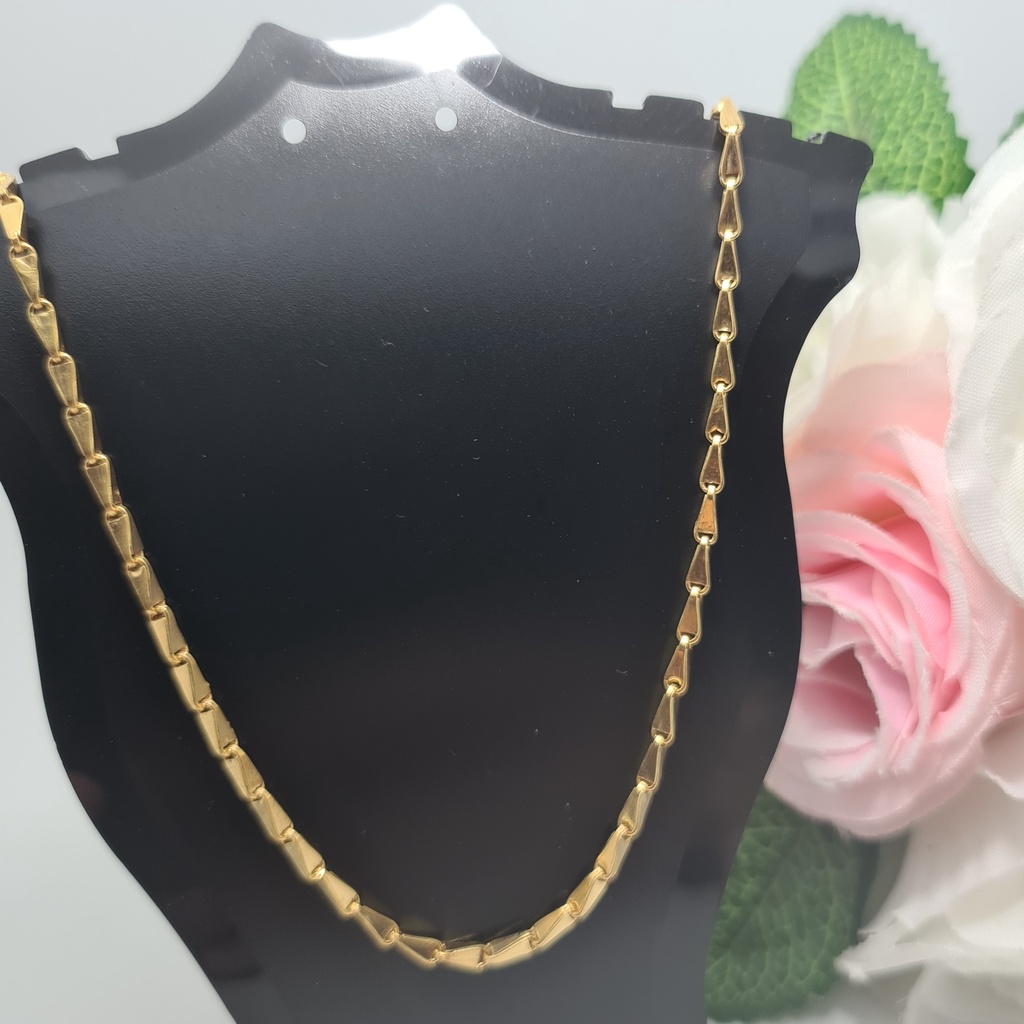 Kalung Biji Padi Emas Muda 5 Gram