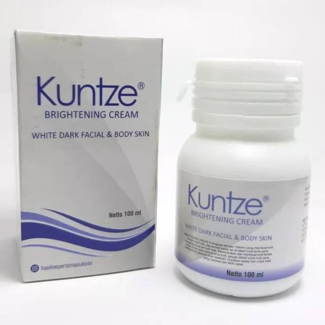 KUNTZE BRIGTENING CREAM WHITE DARK FACIAL &amp; BODY SKIN