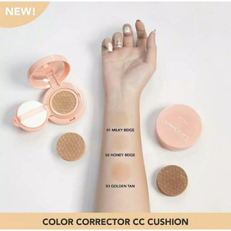 Y.O.U THE SIMPLYCITY color corrector cc cushion