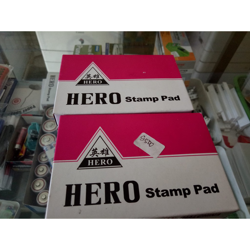 

Hero Stamp Pad/Bantalan Stempel/BAK Stampel E2460 Violet