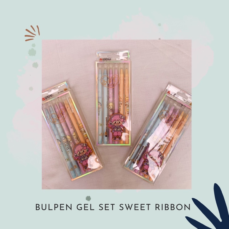 

Bulpen Gel Set Sweet Ribbon